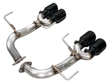 Track Edition Axleback Exhaust for VB 4" Diamond Black Tips for 2022-2026 Subaru WRX image 3