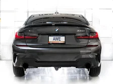 Track Edition Axleback Exhaust G2X 4.5” Diamond Black Tips for BMW image 6