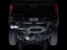0FG Exhaust for 4th Gen Chrome Silver Tips for 2024-2026 Toyota Tacoma Dual image 11