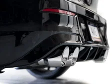 Track Edition Exhaust MK8 Chrome Silver Tips for 2022-2026 Volkswagen Golf R image 12