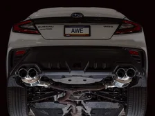 Touring Edition Axleback Exhaust for VB 4" Chrome Silver Tips for 2022-2026 Subaru WRX image 7