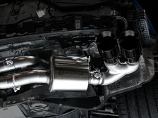 Touring Edition Exhaust for C8 4.5" Diamond Black Tips for 2020-2026 Chevrolet Corvette image 9