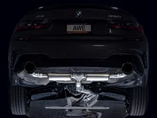 Touring Edition Axleback Exhaust G2X 4.5” Diamond Black Tips for BMW image 11