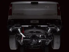 0FG Catback Split Rear Exit Exhaust for 4th Gen Silverado/ 5.3L (with bumper cutouts) OE Tips for 2019-2026 Chevrolet Silverado 1500 and GMC Sierra 1500 image 7