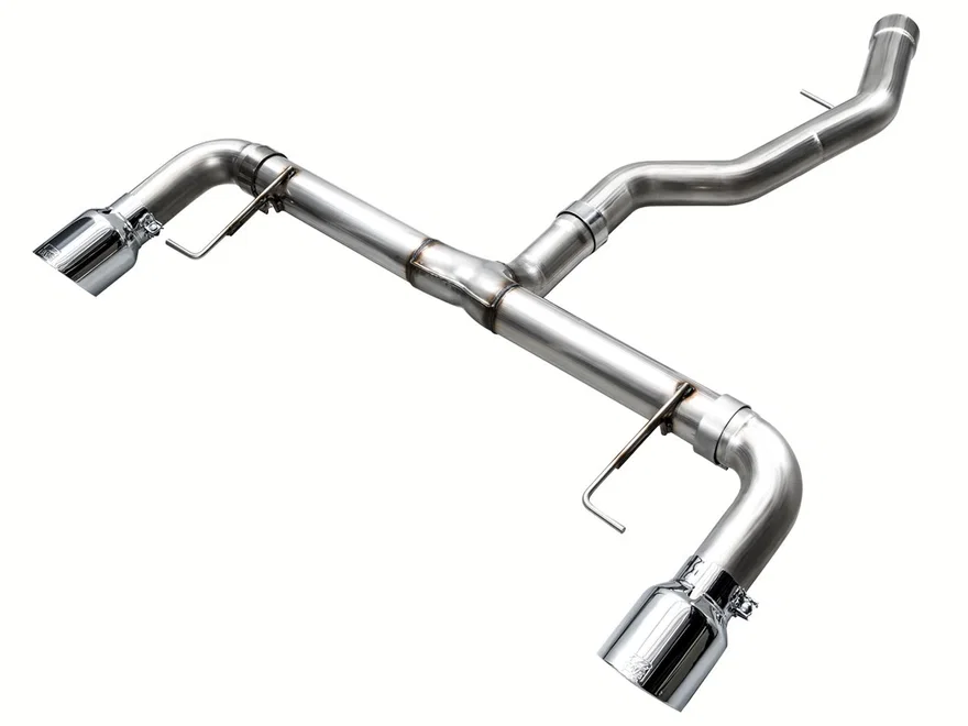 Track Edition Axleback Exhaust G2X 4.5” Chrome Silver Tips for BMW