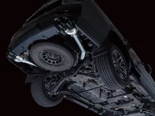 0FG Catback Split Rear Exit Exhaust for 2021+ Tahoe/Yukon 5.3L - 4.5" Quad Diamond Black Tips image 11