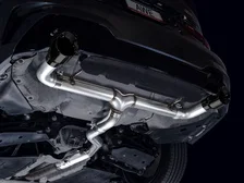 Track Edition Axleback Exhaust G2X 4.5” Diamond Black Tips for BMW image 8