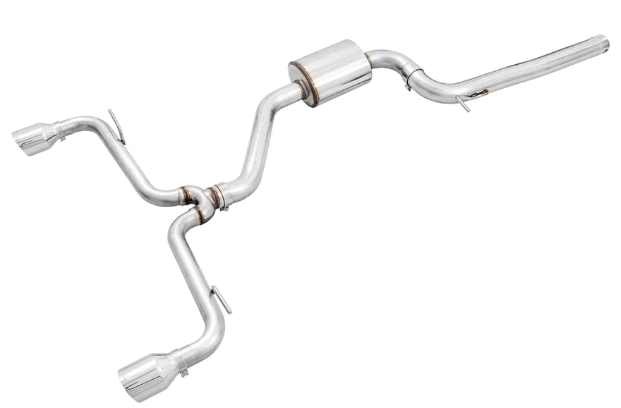 Track Edition Exhaust MK7.5 Chrome Silver Tips for 2018-2021 Volkswagen GTI