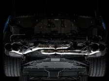 Track Edition Exhaust for C8 4.5" Diamond Black Tips for 2020-2026 Chevrolet Corvette image 7