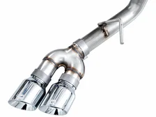 0FG Catback Side Exit Exhaust for 2021+ Tahoe/Yukon 5.3L - 4.5" Chrome Silver Tips image 5