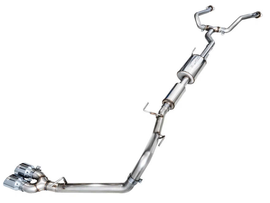 0FG Exhaust for 3rd Gen Chrome Silver Tips for 2022-2026 Toyota Tundra Dual