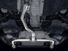 Track Edition Axleback Exhaust G2X 4.5” Chrome Silver Tips for BMW image 12