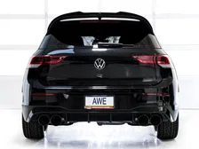 Track Edition Exhaust MK8 Black Tips for 2022-2026 Volkswagen Golf R Diamond image 9