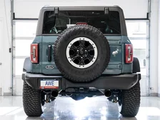 0FG Catback Exhaust with BashGuard™ Dual 4.5" Diamond Black Tips for 2021-2026 Ford Bronco image 6
