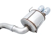 Touring Edition Catback Exhaust for VB 4" Chrome Silver Tips for 2022-2026 Subaru WRX image 5