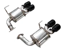 Touring Edition Axleback Exhaust for VB 4" Diamond Black Tips for 2022-2026 Subaru WRX image 3