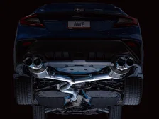 Touring Edition Catback Exhaust for VB 4" Chrome Silver Tips for 2022-2026 Subaru WRX image 13