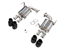 Touring Edition Axleback Exhaust for VB 4" Diamond Black Tips for 2022-2026 Subaru WRX image 4
