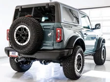 0FG Catback Exhaust with BashGuard™ Dual 4.5" Diamond Black Tips for 2021-2026 Ford Bronco image 3