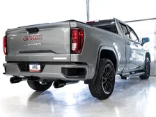0FG Catback Split Rear Exit Exhaust for 4th Gen Silverado/ 5.3L (Flat Bumper) Dual Diamond Black Tips for 2019-2026 Chevrolet Silverado 1500 and GMC Sierra 1500 image 7