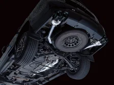 0FG Catback Split Rear Exit Exhaust for 2021+ Tahoe/Yukon 5.3L - 4.5" Quad Diamond Black Tips image 12