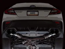 Track Edition Axleback Exhaust for VB 4" Diamond Black Tips for 2022-2026 Subaru WRX image 7
