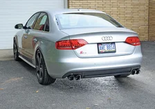 Touring Edition Exhaust B8 S4 3.0T 3.5" Chrome Silver Tips for 2010-2016 Audi S4 image 4