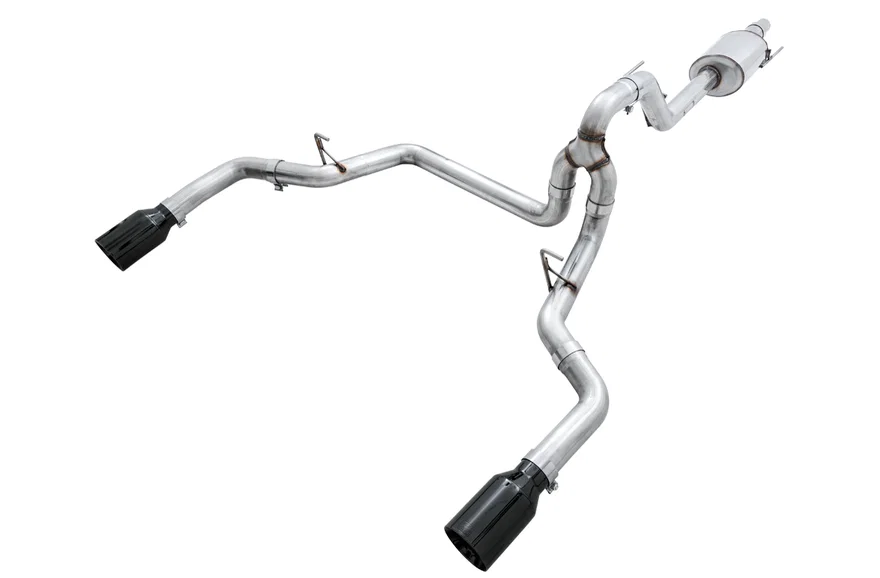 0FG Dual Exit Exhaust 5" Diamond Black Tips for 2015-2020 Ford F-150