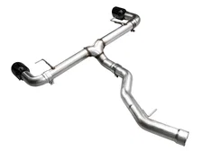 Track Edition Axleback Exhaust G2X 4.5” Diamond Black Tips for BMW image 2