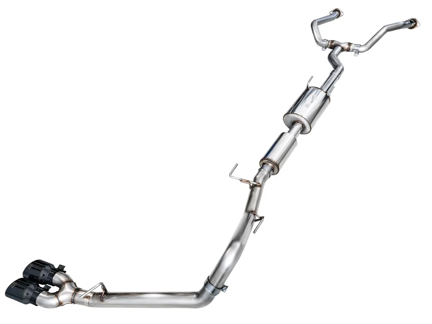 0FG Exhaust for 3rd Gen Black Tips for 2022-2026 Toyota Tundra Dual Diamond