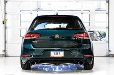 Track Edition Exhaust MK7.5 Chrome Silver Tips for 2018-2021 Volkswagen GTI image 2
