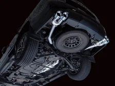 0FG Catback Split Rear Exit Exhaust for 2021+ Tahoe/Yukon 5.3L - 4.5" Quad Chrome Silver Tips image 12
