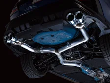 Track Edition Catback Exhaust for VB 4" Chrome Silver Tips for 2022-2026 Subaru WRX image 6