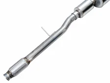 0FG Catback Split Rear Exit Exhaust for 2021+ Suburban/Yukon XL 5.3L - 4.5" Quad Diamond Black Tips image 3