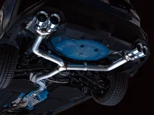 Track Edition Catback Exhaust for VB 4" Chrome Silver Tips for 2022-2026 Subaru WRX image 12