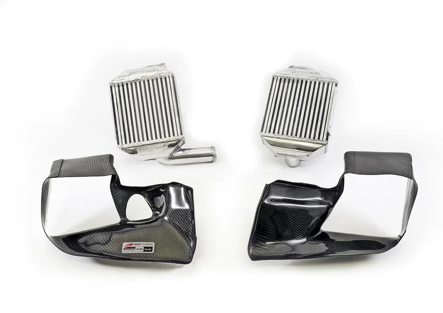 AWE Tuning 4510-11040, Performance Intercooler Kit for Audi 2.7T - with Carbon Fiber Shrouds