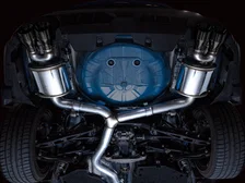 Touring Edition Catback Exhaust for VB 4" Diamond Black Tips for 2022-2026 Subaru WRX image 7