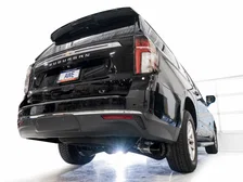 0FG Catback Side Exit Exhaust for 2021+ Tahoe/Yukon 5.3L - 4.5" Diamond Black Tips image 11