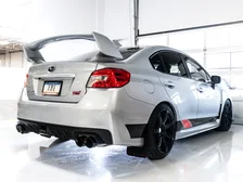 Touring Edition Exhaust for VA STI GV Sedan 4" Diamond Black Quad Tips for 2012-2021 Subaru WRX and WRX STI image 6