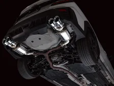 Touring Edition Axleback Exhaust for VB 4" Chrome Silver Tips for 2022-2026 Subaru WRX image 8
