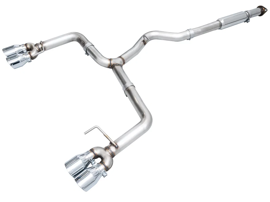 Track Edition Catback Exhaust for VB 4" Chrome Silver Tips for 2022-2026 Subaru WRX