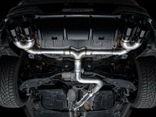 Track Edition Exhaust MK8 Black Tips for 2022-2026 Volkswagen Golf R Diamond image 14