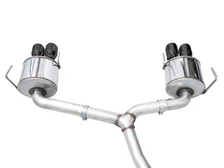 Touring Edition Catback Exhaust for VB 4" Diamond Black Tips for 2022-2026 Subaru WRX image 4