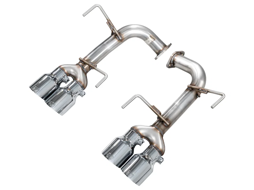 Track Edition Axleback Exhaust for VB 4" Chrome Silver Tips for 2022-2026 Subaru WRX