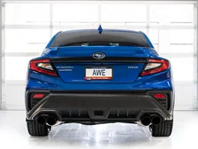 Touring Edition Catback Exhaust for VB 4" Diamond Black Tips for 2022-2026 Subaru WRX image 11