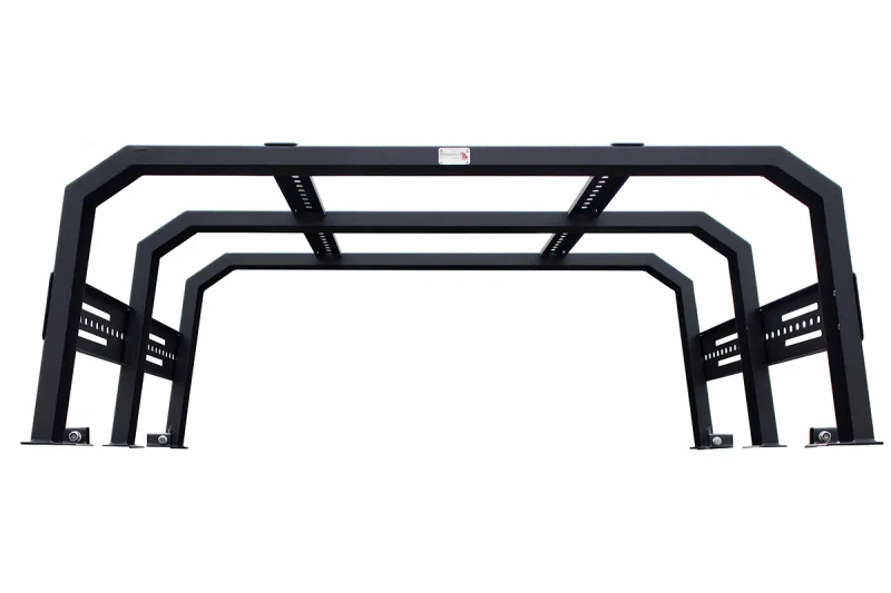 Fishbone Offroad FB21219, 20+ Jeep Gladiator Bed Rack Full Tackle Rack - Black Powdercoat