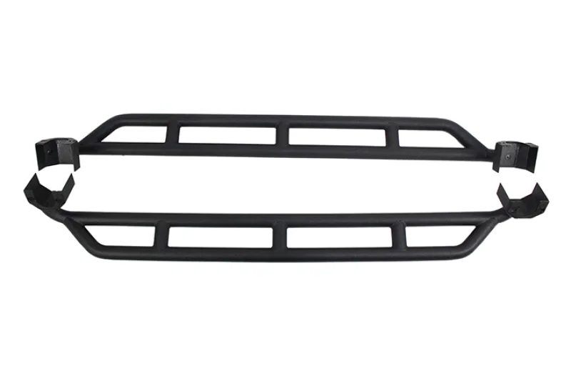 Fishbone Offroad FB23009, 07-18 Jeep JK 4 Door Wrangler JK Steel Rock Sliders - Blk Textured Powdercoat