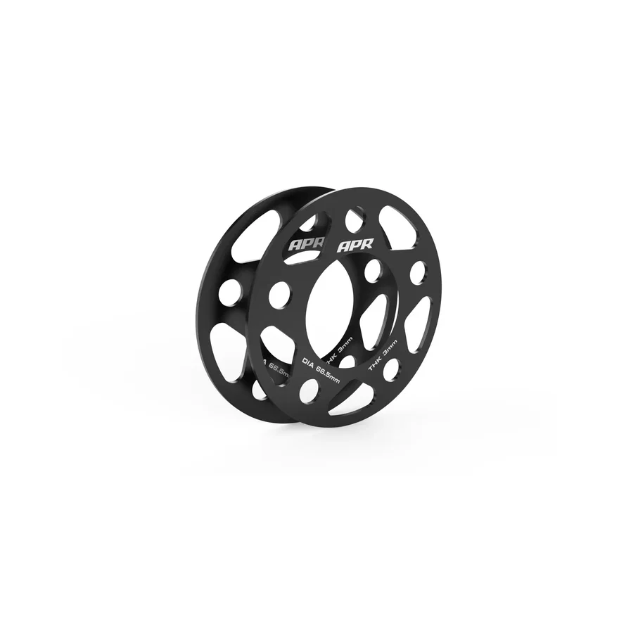 APR MS100160, Spacers (Set of 2) - 66.5mm CB - 3mm Thick