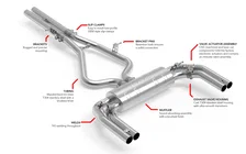 Catback Exhaust System for 2022-2026 Audi RS3 image 19