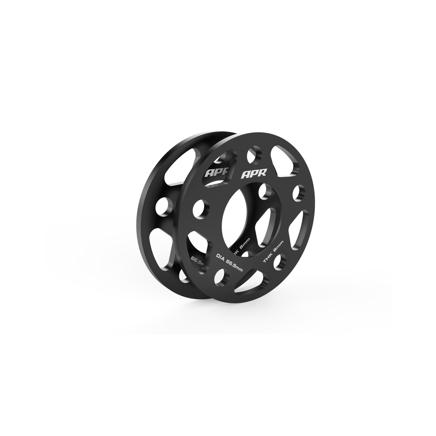 APR MS100165, Spacers (Set of 2) - 66.5mm CB - 8mm Thick
